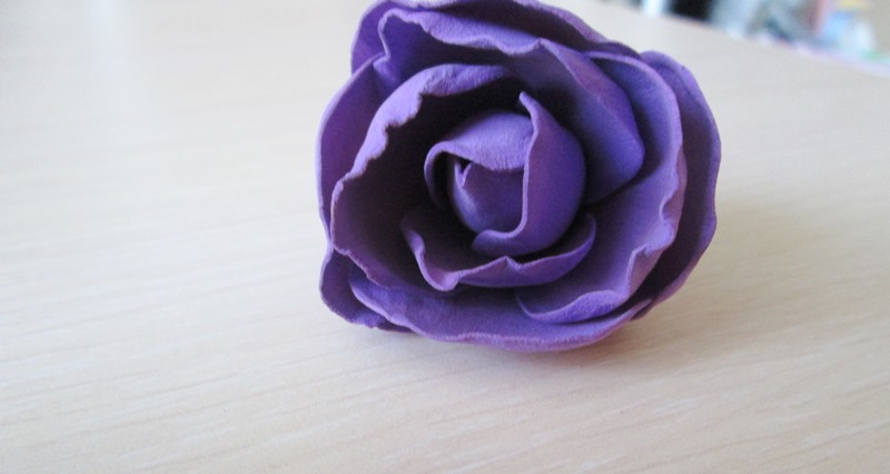 Мастер-класс: сиреневые розы из фоамирана, фото пошагово