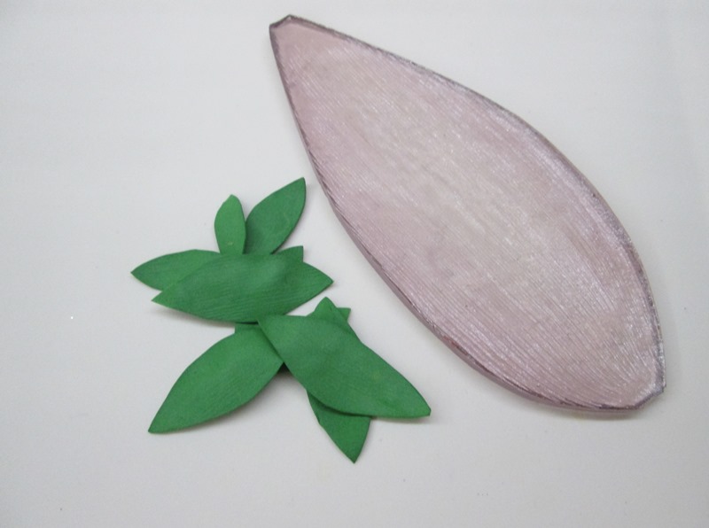 Как сделать текстуру на листьях лилии: мастер-класс, фото