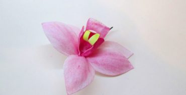 Орхидея цимбидиум из фоамирана, фото
