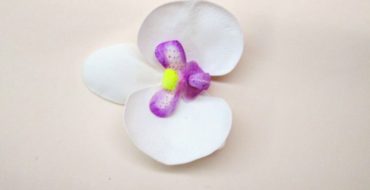 Орхидея из фоамирана, фото